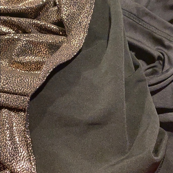 New Aidan Mattox Foil Mermaid Gown size 8 prom - Picture 10 of 11